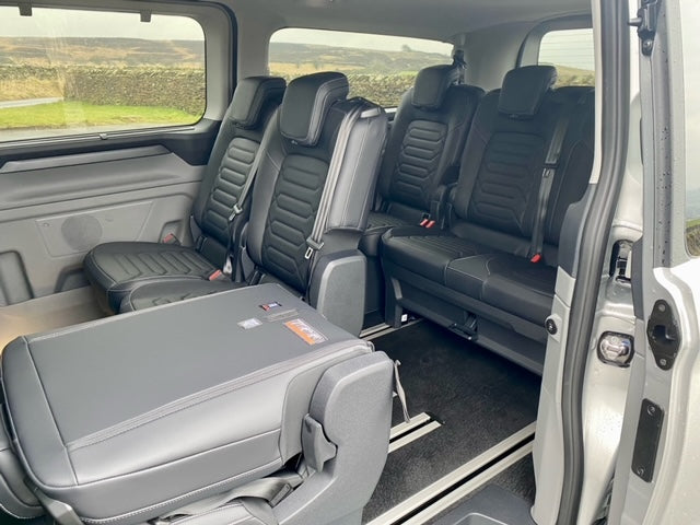 AtoB Self Drive Ford Tourneo Mini Bus Rear seats down