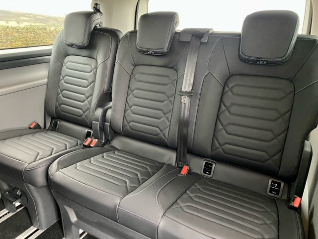 AtoB Self Drive Ford Tourneo Mini Bus Seats close up